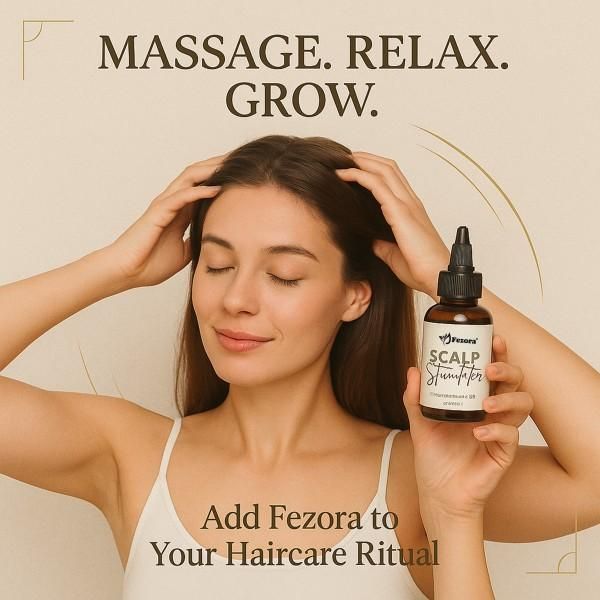 Fezora Scalp Care Hair Oil for Itchy Scalp